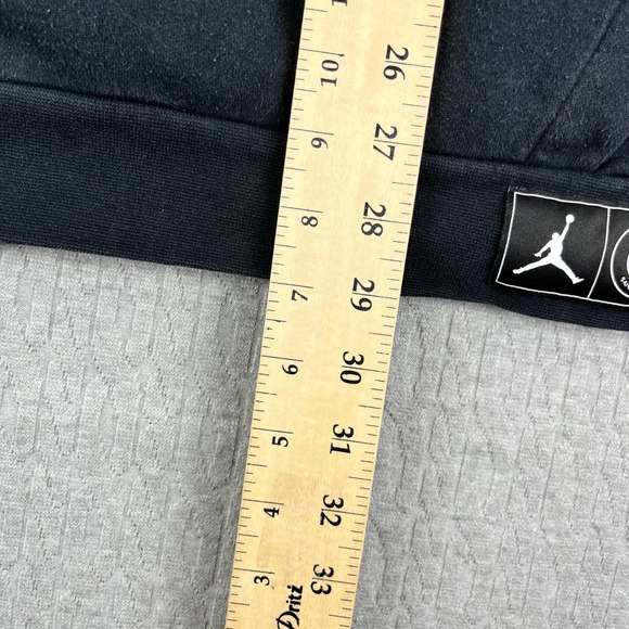 Michael Air Jordan PSG Hoodie Men L Black Paris Saint-Germain Pullover Jumpman - Picture 8 of 9